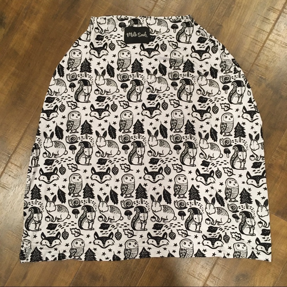 Woodland Print Milk Snob Cover